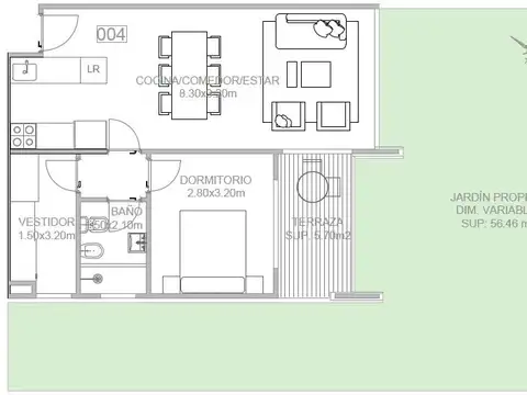Las Hiedras al 1100 - Alto los Robles