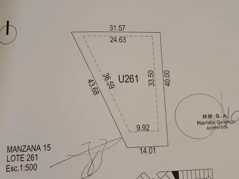 Av. Arturo Illia Bis y Golondrinas