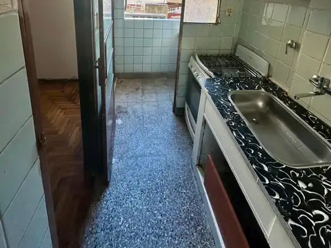 Departamento 2 ambientes con 1 baño