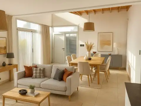 ALQUILER CASA DE DOS DORMITORIOS CITY BELL