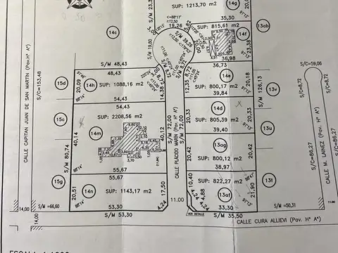 Terreno en Venta 18  mts Frente