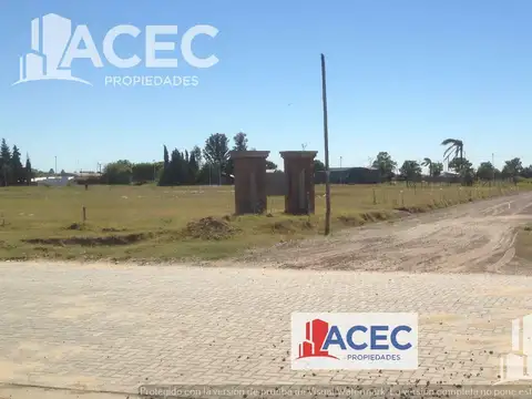 Terreno en Venta 10  mts Frente