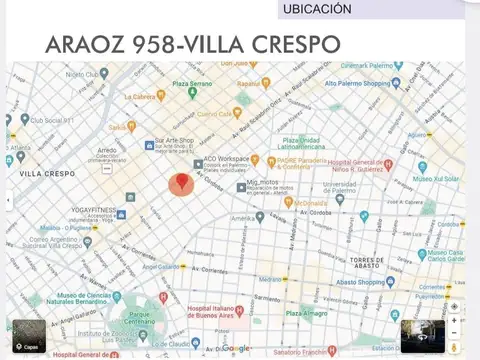 Departamento 3 ambientes con 1 baño