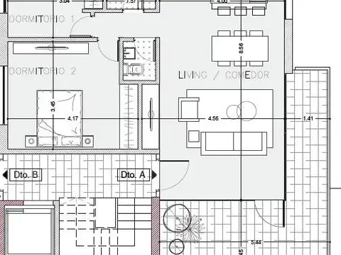Departamento en Venta en Arroyito, USD 170.000