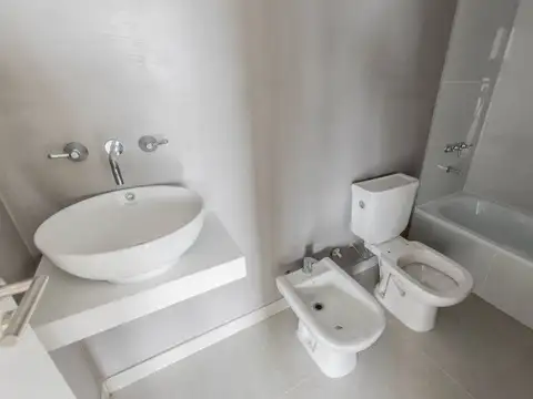 Departamento 2 ambientes con 2 baños