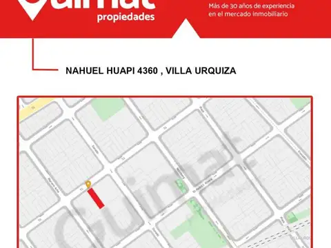 Terreno en Venta en Villa Urquiza, USD 720.000