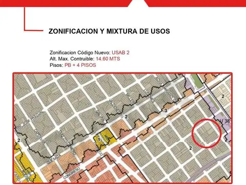 Terreno en Venta de 518,0 m2