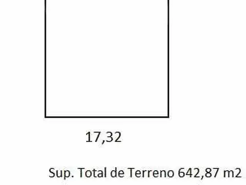 Terreno en Alquiler de 642,0 m2