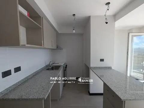 Departamento monoambiente a estrenar con vista