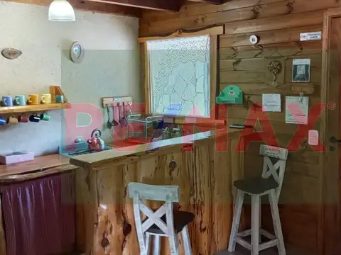 complejo 3 cabañas, casa y local comercial venta