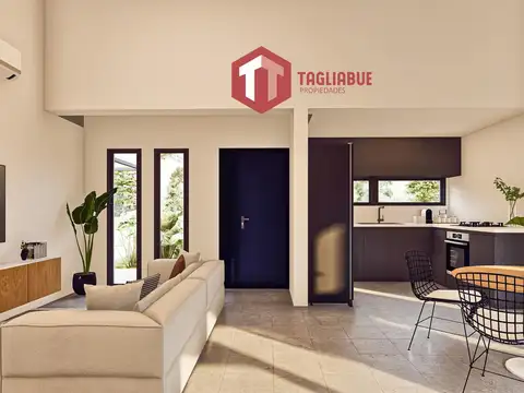 Casa 3 ambientes con 1 baño