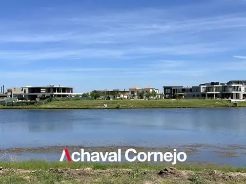 venta | lote terreno al lago en Barrio Costas Puertos Escobar