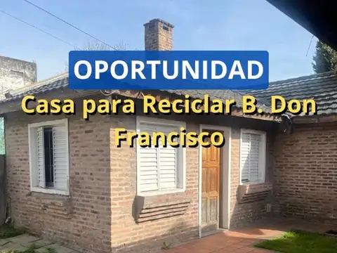OPORTUNIDAD BARRIO DON FRANCISCO