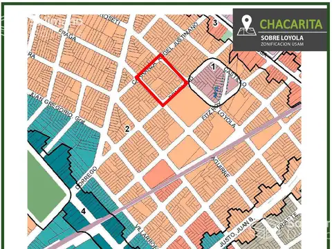 Terreno en Venta 46  mts Fondo