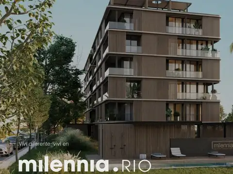 Dpto 2 amb. con balcón + cochera en Nordelta - Milennia Rio