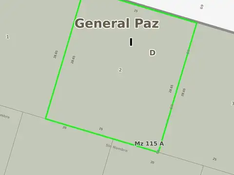 Terreno en Venta de 716,0 m2