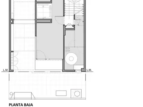 Departamento en Venta de 1 dormitorio