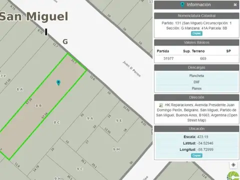 GALPÓN EN VENTA SAN MIGUEL