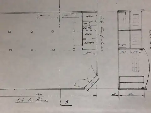 Galpon en Alquiler 30  mts Fondo