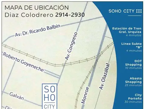 Departamento en Venta en Villa Urquiza, USD 86.500