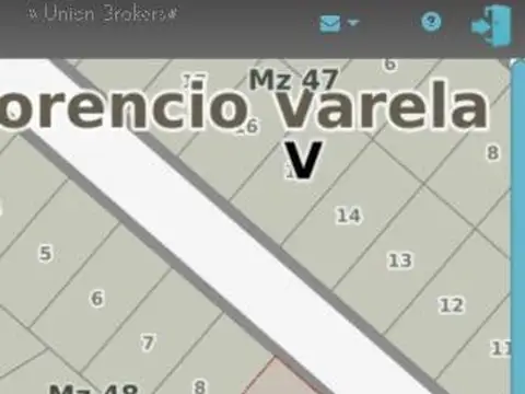 Terreno en Venta en Florencio Varela, USD 30.000