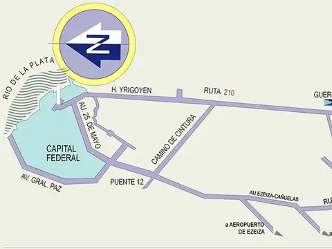Lote 28, Mza 17, en venta en Parque Las Naciones, Guernica