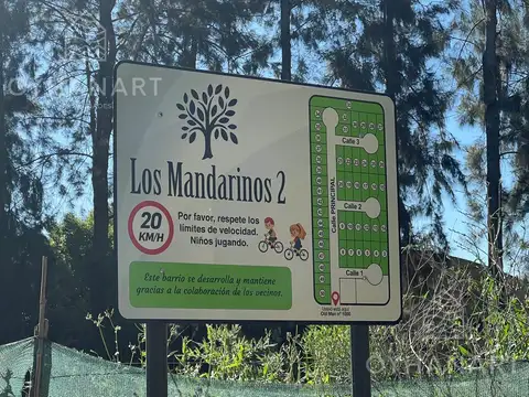 Terreno en Barrio abierto Los Mandarinos