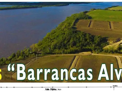Exclusivo Loteo en Barrancas-  Gral Alvear, Diamante, E. Ríos