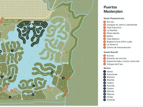 LOTE EN VENTA EN BARRIO AMARRAS PUERTOS DE ESCOBAR