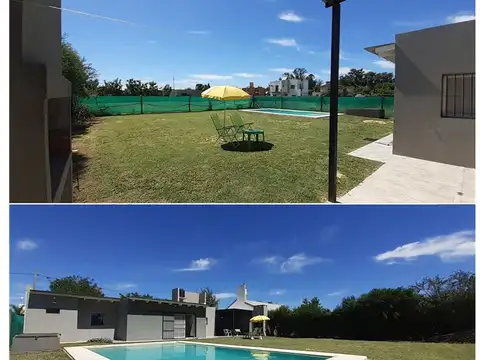 Alquiler Temporario Casa dos dormitorios ,pileta