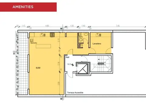 Departamento en Venta con 1 cocheras