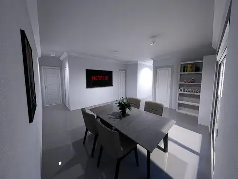 Departamento 2 ambientes con 1 baño