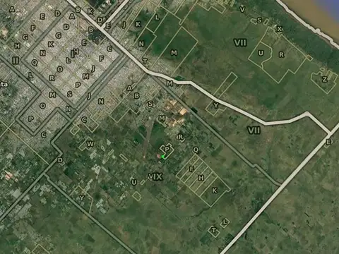 Terreno en Venta 60  mts Fondo