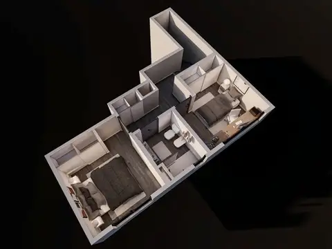 Departamento en Venta de 3 ambientes