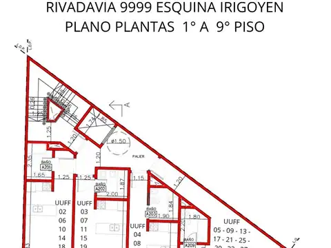 Departamento Monoambiente con 1 baño