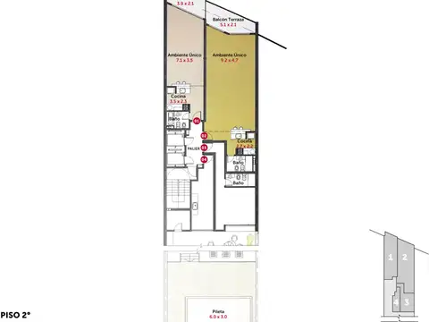 Wheelwright 1700, Piso 02