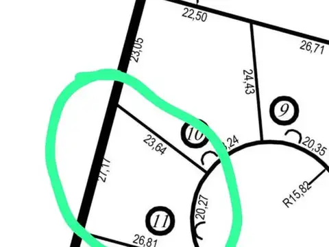 Terreno en Venta en Cruz De Piedra, USD 15.000