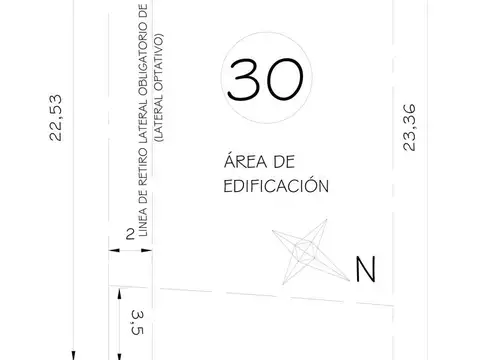 Terreno en Venta de 298,0 m2