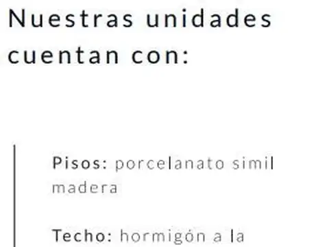 Departamento en Venta al Norte