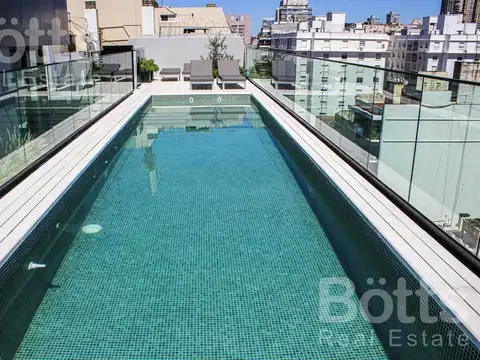 Venta 2 ambientes balcón terraza a estrenar, Piscina, Parrilla, Gym, SUM, Laundry, Las Cañitas