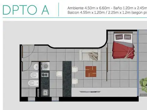 Oficina en Venta en Rosario, USD 56.471