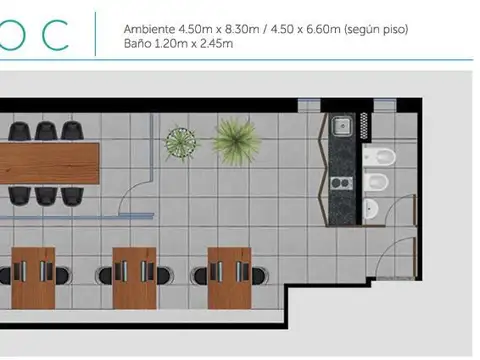Oficina en Venta A Estrenar