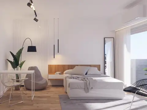 Departamento 2 ambientes con 1 baño
