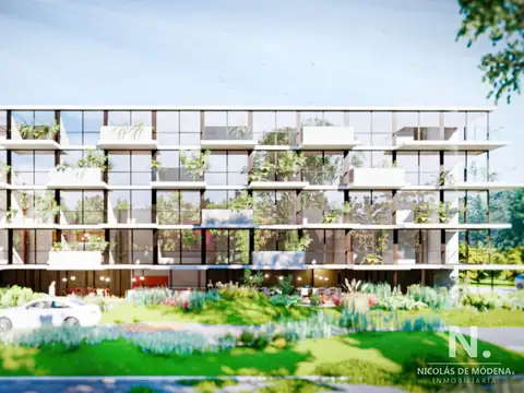 Proyecto vanguardita en Playa Mansa,  apartamento de 1 dormitorio en venta - EdNA