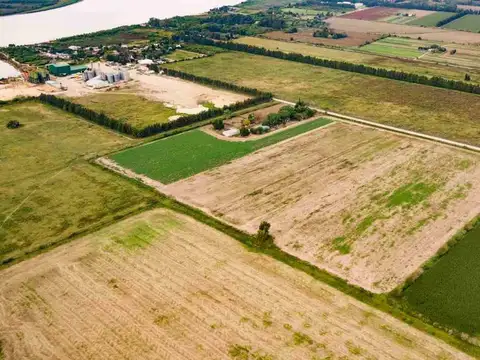 Campo en Fighiera con Casa quinta y Galpones
