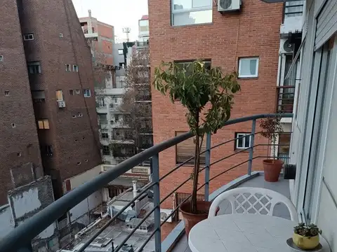 Excelente dos ambientes luminoso en botánico