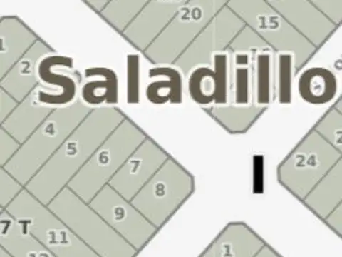 Terreno en venta - 206Mts2 - Saladillo