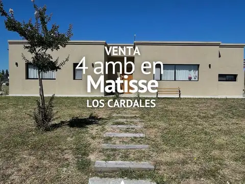 CASA 4 AMBIENTES EN VENTA, BARRIO PRIVADO MATISSE, LOS CARDALES