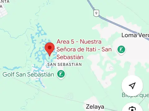 ESPECTACULAR LOTE en AREA 5 SOBRE LA LAGUNA!