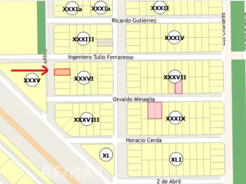 Terreno en Venta San Patricio del Chañar